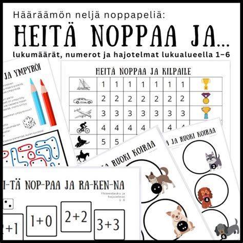 Heitä noppaa .